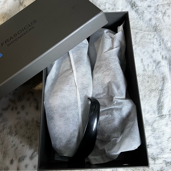 New Men’s Brown Leather Oxford Dress Shoes sz 7 / 38 - Picture 13 of 13